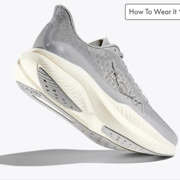 NIB Mens HOKA Mach 6 Size 9 main image 8